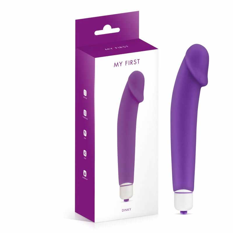 Vibrador My First Dinky Roxo My Sex Shop