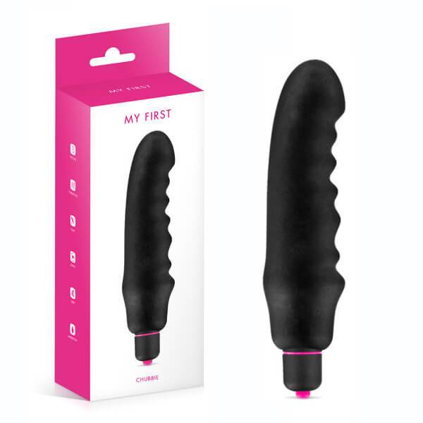 Vibrador My First Chubbie Preto My Sex Shop