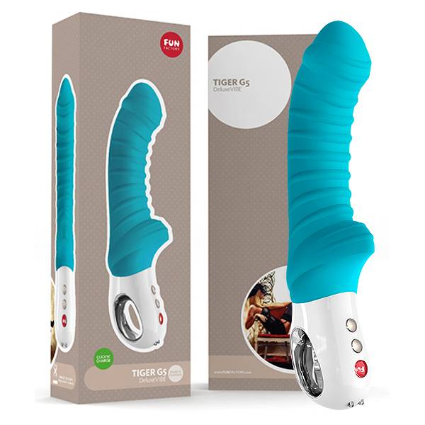 Vibrador Fun Factory Tiger G Azul My Sex Shop