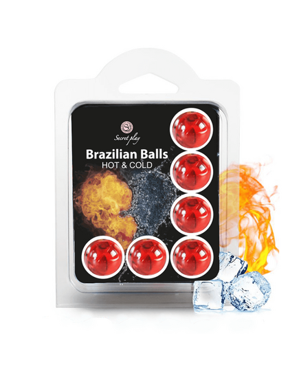 Bolinhas Explosivas Brazilian Balls Efeito Calor Frio 6 Un My Sex Shop