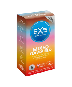 Preservativos EXS Mixed Flavoured  12 un.