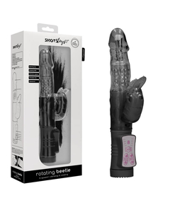 Vibrador Rabbit Rotating Beetle Preto