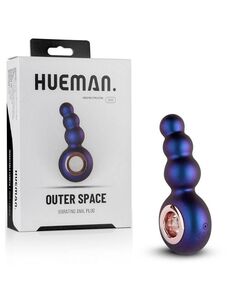 Plug Anal com Vibração Hueman Outer Space