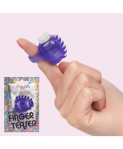 Vibrador de Dedo Finger Teaser Roxo