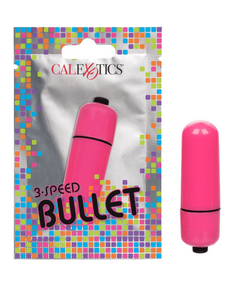 Mini Vibrador 3-Speed Bullet Calexotics Rosa