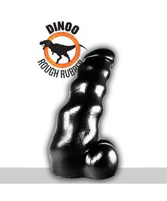 Dildo XXL Itemirus Dinoo Rough Rubber Preto