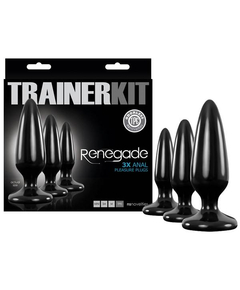 Kit de Plugs para Treino Anal Renegade 3 un.