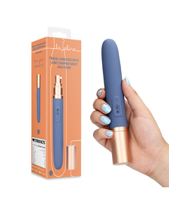 Vibrador de Viagem com Doseador de Lubrificante