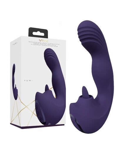 Vibrador Feminino Vive Yumi Roxo