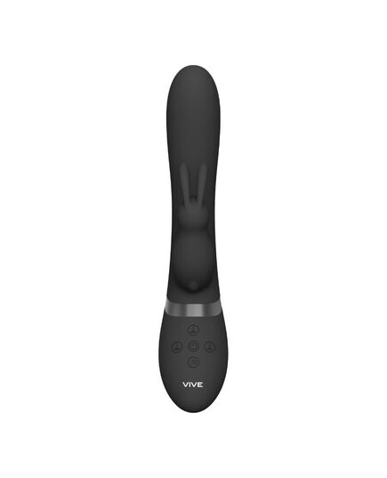 Vibrador Insuflável Vive Taka Preto