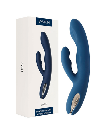 Svakom Aylin Vibrador Rabbit Azul