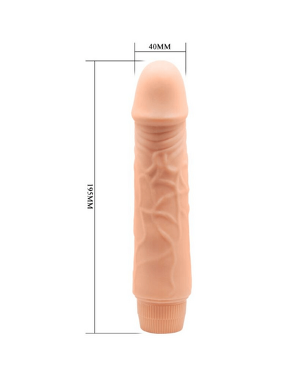 Vibrador Realista Baile Barbara dimensões