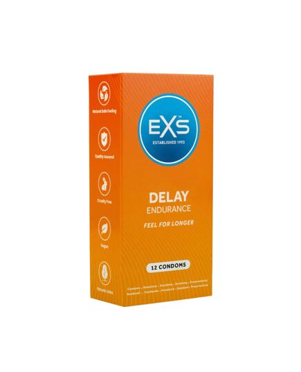 Preservativos EXS Delay Endurance 12 un.
