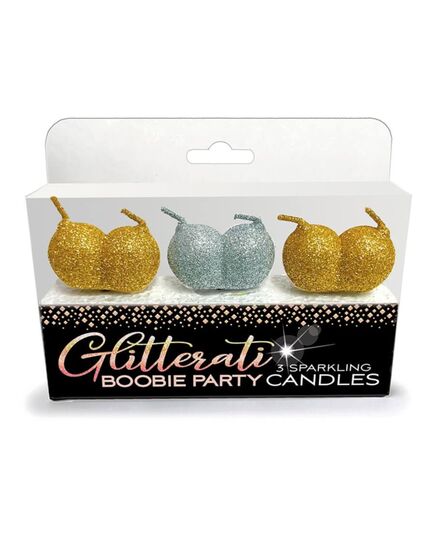 Velas Glitterati Boobie Party  LX Sex Shop