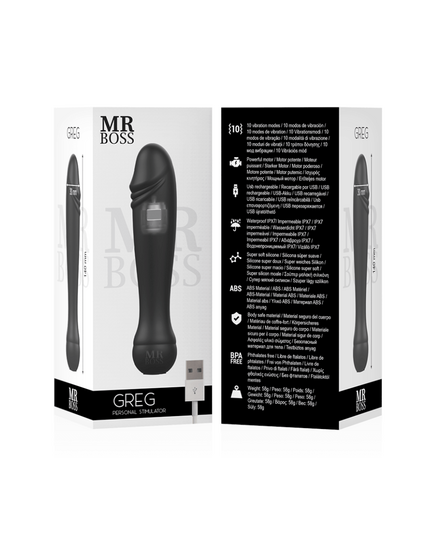 Vibrador Mr Boss Greg