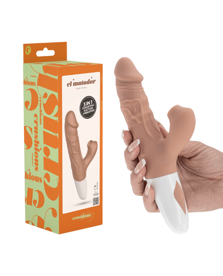 Vibrador Com Sucção e Movimento El Matador