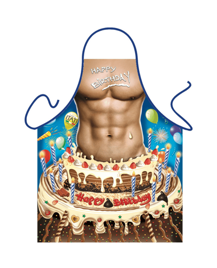 Avental Happy Birthday Man  LX Sex Shop