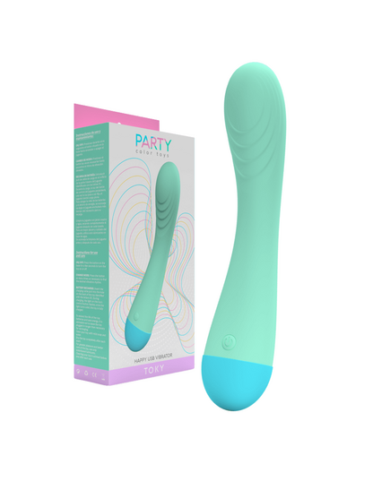 Vibrador Party Toky Verde