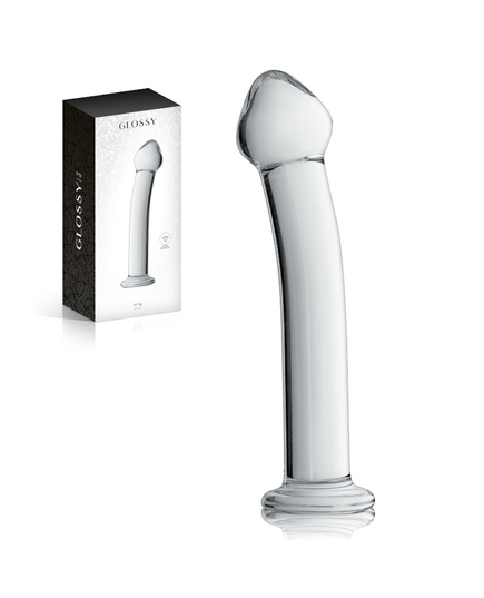 Dildo em Vidro Glossy nº 14