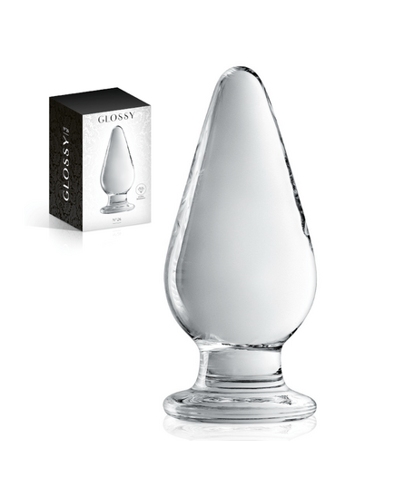 Dildo em Vidro Glossy nº 26