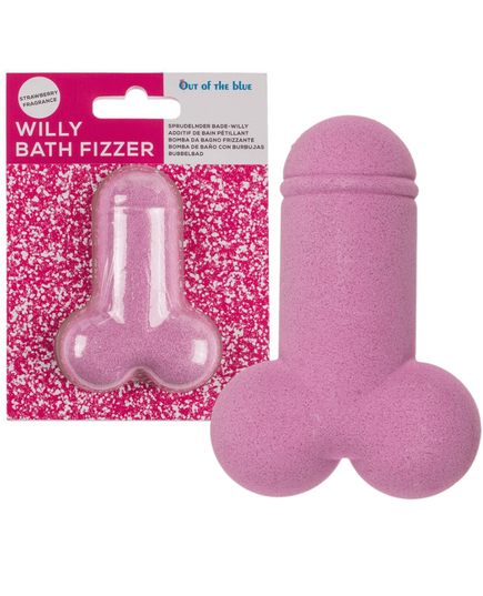 Bomba de Banho Willy Bath Fizzer Morango