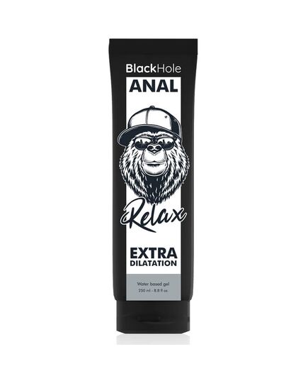 Lubrifcante Anal Relaxante Black Hole Extra Dilatation 250 ml