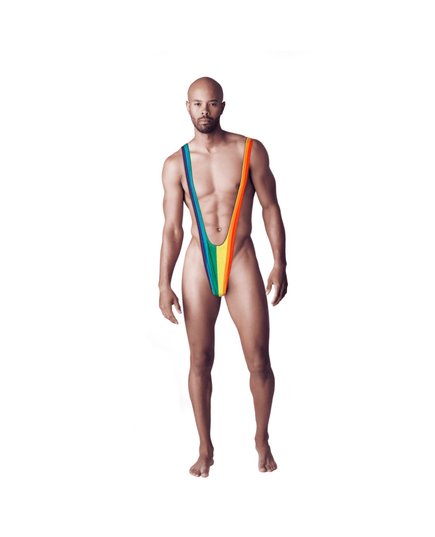 Body Masculino Rainbow Mankini - My Sex Shop