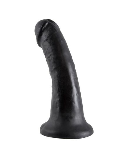 Dildo King Cock 17 cm Preto