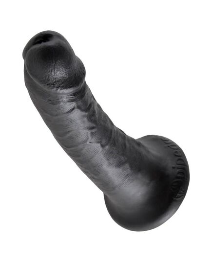 Dildo King Cock 17 cm Preto