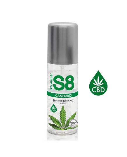 Lubrificante S8 Hibrido Efeito Relaxante CBD 125 ml.