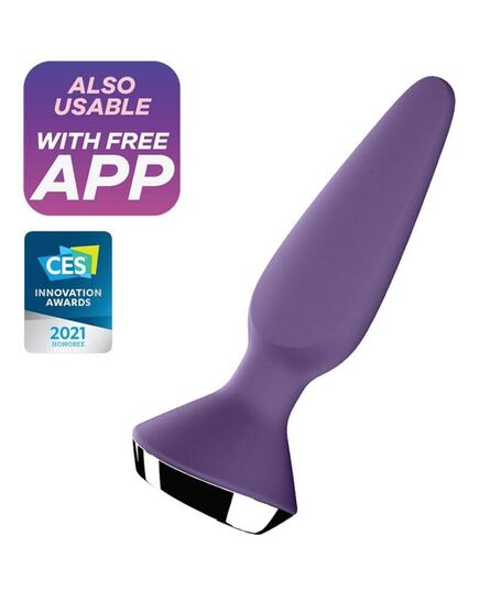 Satisfyer Plug-ilicious 1 Roxo com App Connect