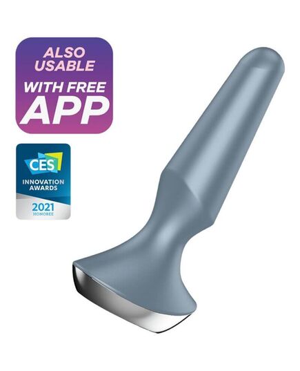 Satisfyer Plug-ilicious 2 Cinzento com APP Connect