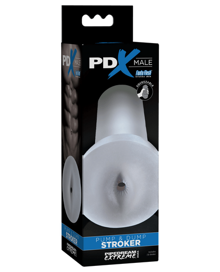 Masturbador PDX Male Pump & Dump Stroker Transparente