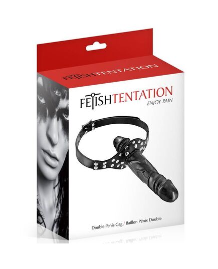 Mordaça Fetish Tentation Double Penis Gag