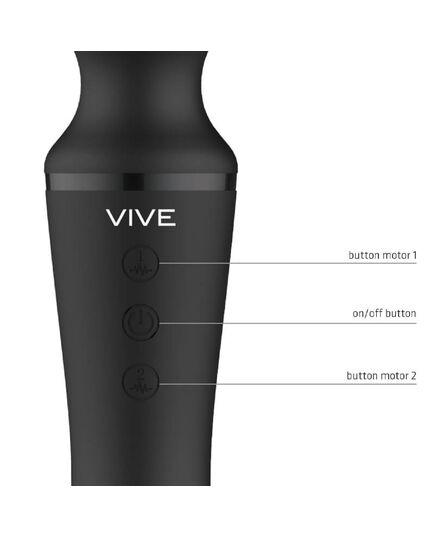 Vibrador de Massagem Vive Enora Preto