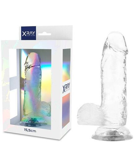 Dildo Transparente XRAY 15,5 cm