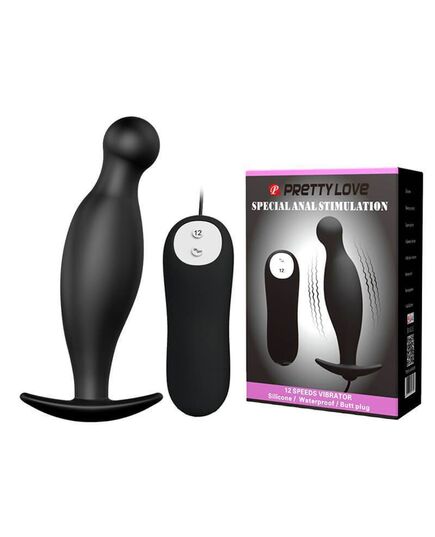 Plug com Vibração Prettylove Special Anal Stimulation