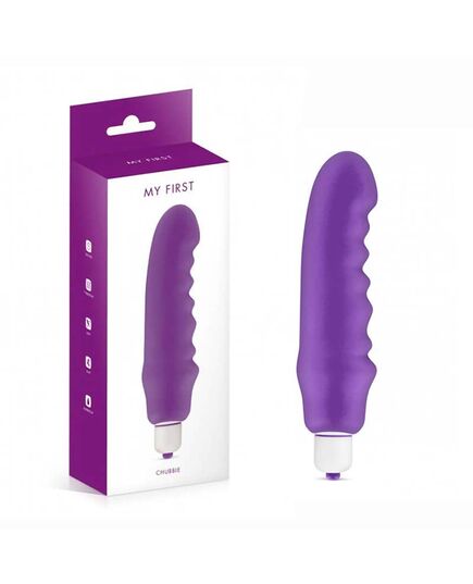 Vibrador My First Chubbie Roxo