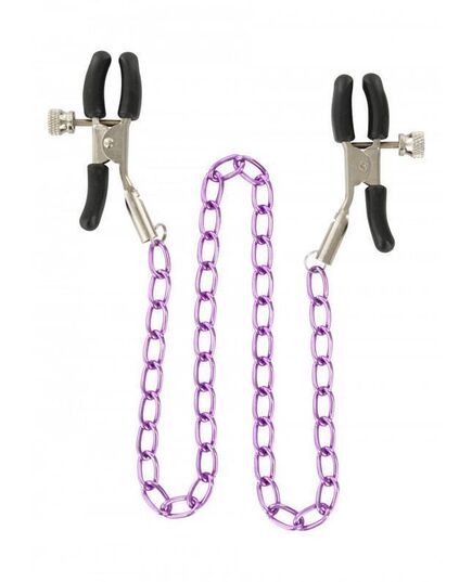 Pinças para Mamilos com Corrente ToyJoy Stimulating Nipple Chain - My Sex Shop