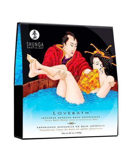 Sais de Banho Shunga Love Bath - Ocean Temptations 650 g.