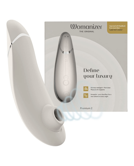 Womanizer Premium 2 Cinza Claro