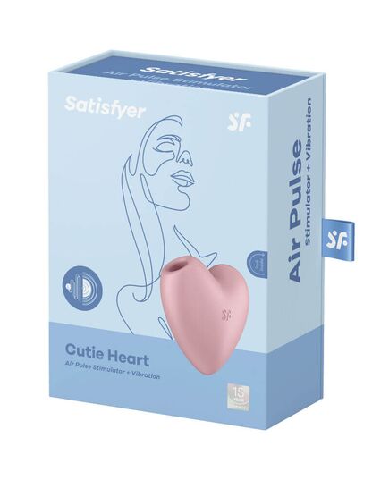 Satisfyer Cutie Heart - Rosa