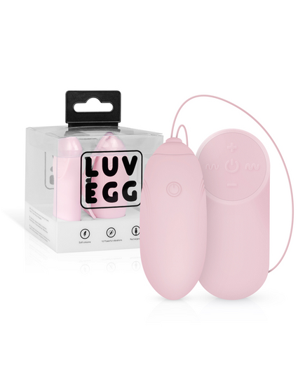 Ovo com Vibração Luv Egg Rosa