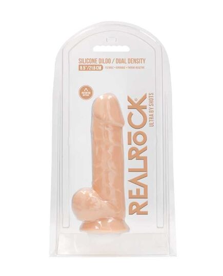 Dildo RealRock Ultra 8.5" com Testículos Nat