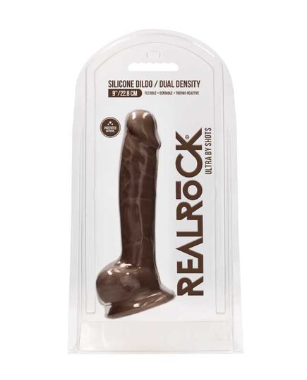 Dildo RealRock Ultra 9 Castanho