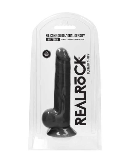 Dildo RealRock Ultra 9.5" Preto