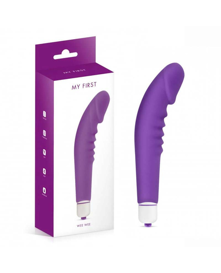 Vibrador My First Wee Wee Roxo