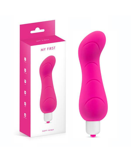 Vibrador My First Happy Winky Rosa