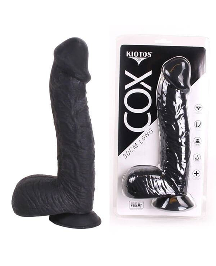 Dildo XXL Kiotos Cox 004 29cm Preto