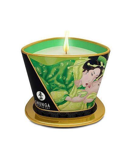 Vela de Massagem Shunga Chá Verde 170 ml